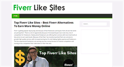 Desktop Screenshot of fiverrlikesites.com